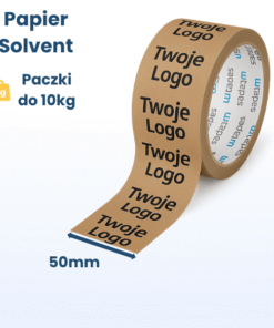 Papier Solvent z nadrukiem