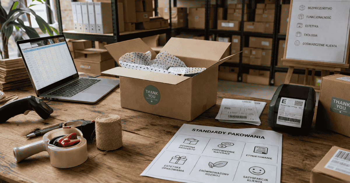 standardy pakowania w e-commerce