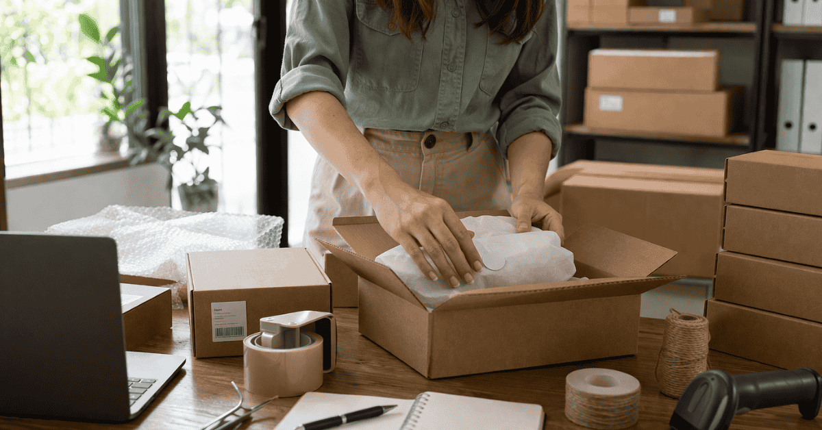 optymalizacja kosztów pakowania e-commerce