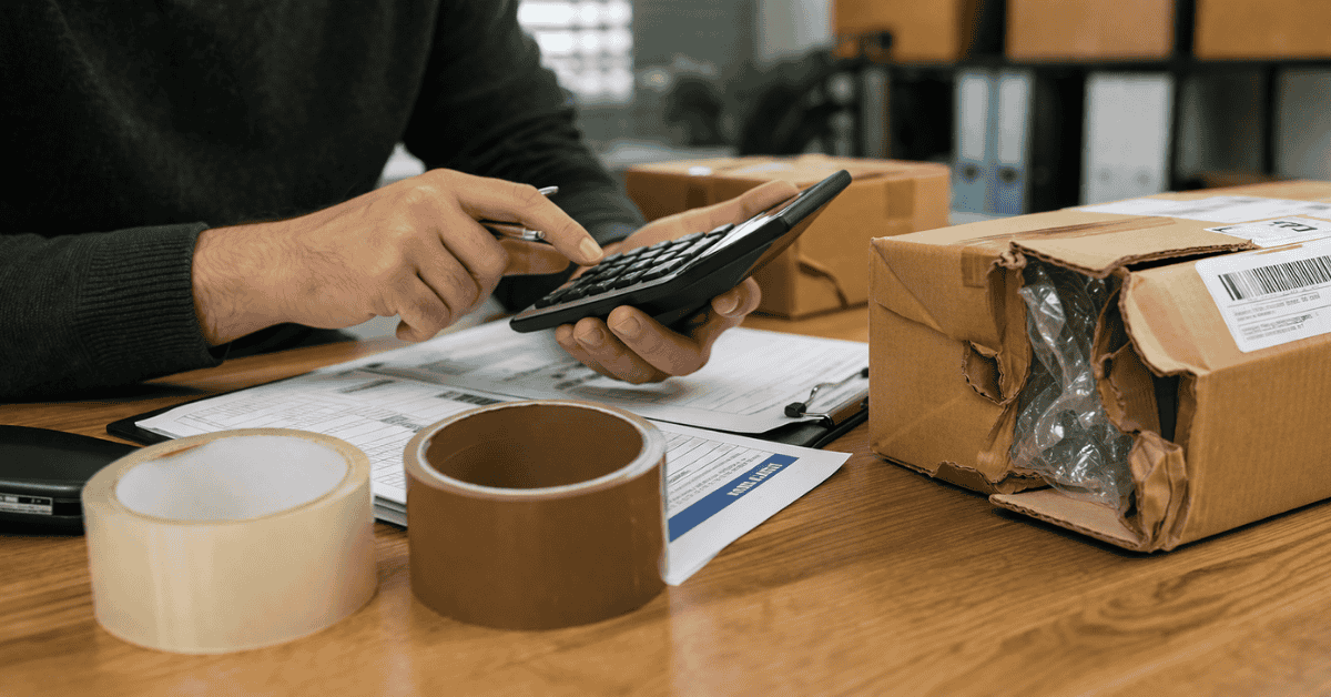 taśma pakowa a reklamacje