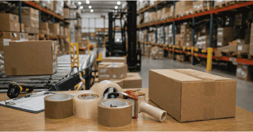 taśma pakowa do magazynu wysokiej rotacji